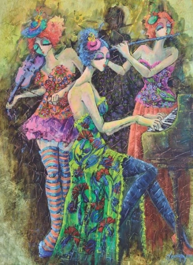 ANATOLIAN Puslespil Farverigt trio 1000 brikker