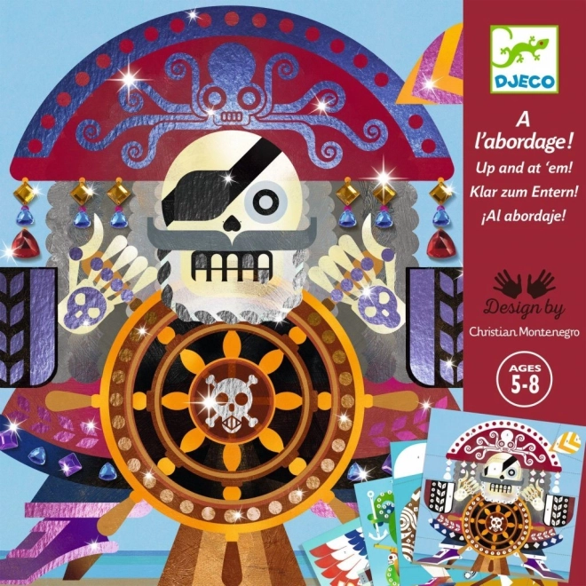 Foliebilleder med pirattema