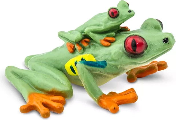Safari Ltd. rødøjet frø figur - 1 stk.