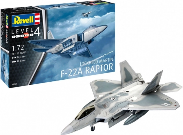 Plastikmodel LOCKHEED MARTIN F‑22A Raptor