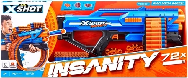 ZURU X-Shot Insanity mega skumskyder Mega Barrel