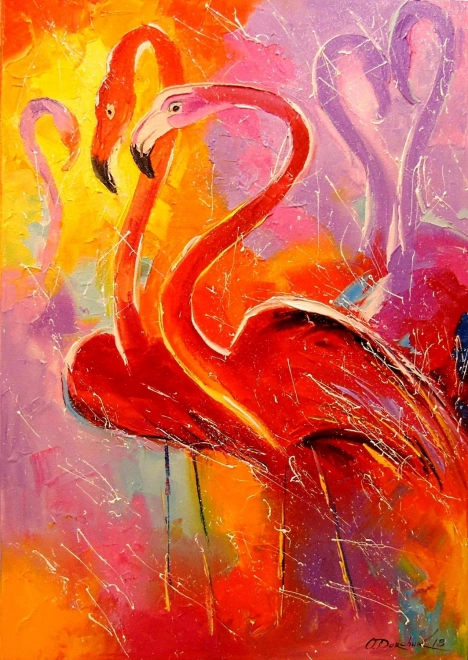 Puslespil Flamingoer 1000 brikker