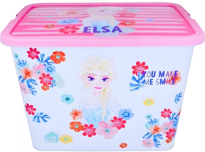 Opbevaringskasse med kliplåg Frozen Stor - 1 stk.
