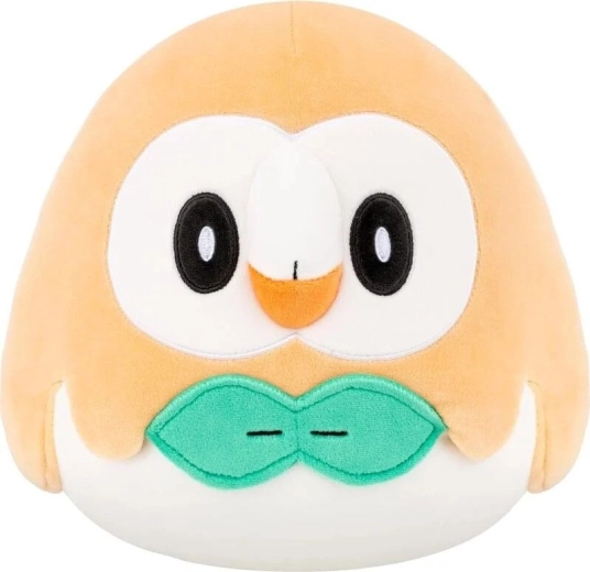 Squishmallows Pokémon Rowlet plyspude 25 cm