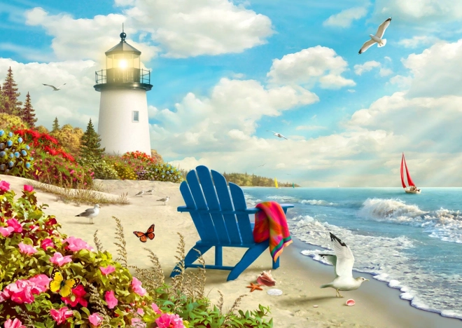 Enjoy puslespil Stråler af håb 1000 brikker