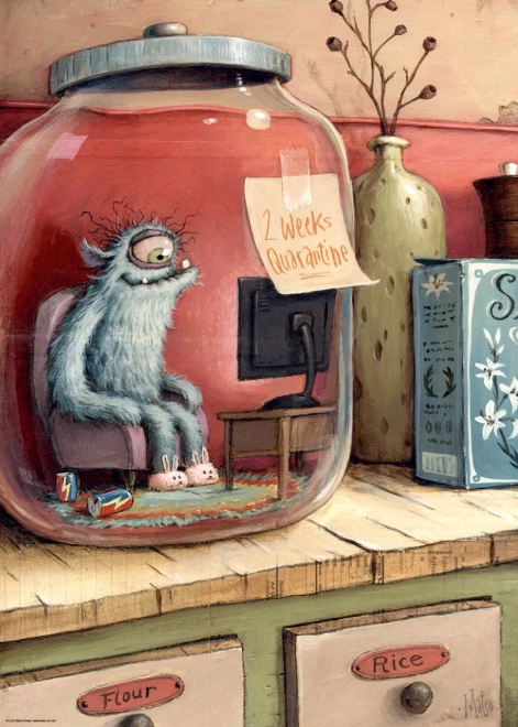 Puslespil Zozoville: Jarantine 1000 brikker