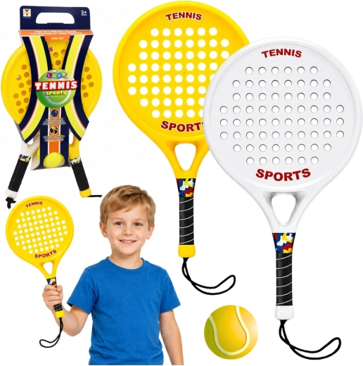 Sæt til strandtennis – bat og bold