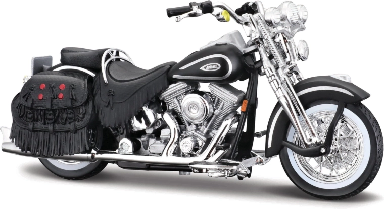 Maisto Harley-Davidson 1999 FLSTS Heritage Softail Springer sort 1:18