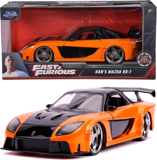Modelbil Mazda RX-7 FAST & FURIOUS 19 cm