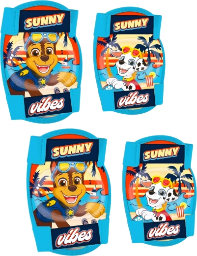 Sæt med børnebeskyttere til knæ og albuer Paw Patrol (Chase og Marshall)