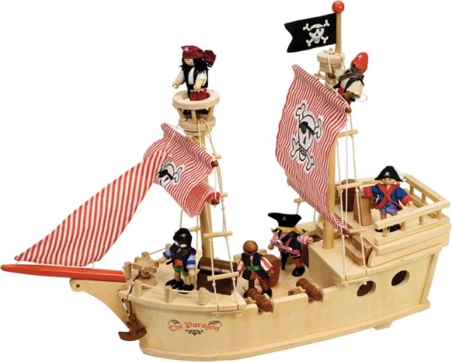 Tidlo træpiratskib