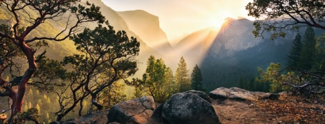 Ravensburger puslespil Yosemite Park 1000 brikker