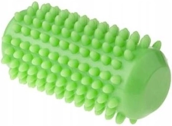 Fizjo massage- og rehabiliteringsrulle med pigge 12,8 cm grøn