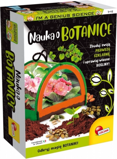 Videnskabssæt I'm a Genius Botanik – mini drivhus til børn