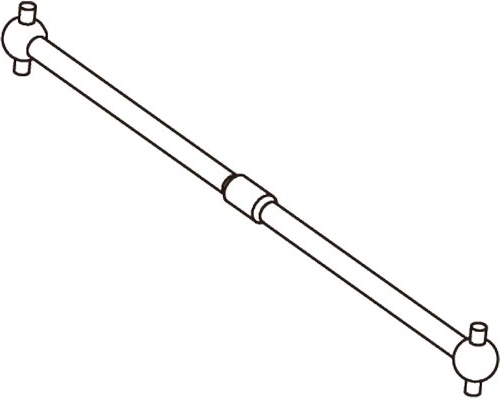 JAMARA bageste drivaksel BL8 (2 stk.)