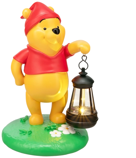 Disney Peter Plys solarlampe med lanterne - 1 stk.