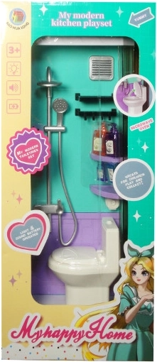 Dukketilbehør – badeværelse