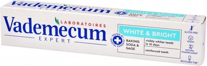 Vademecum Expert White & Bright blegende tandpasta 75 ml