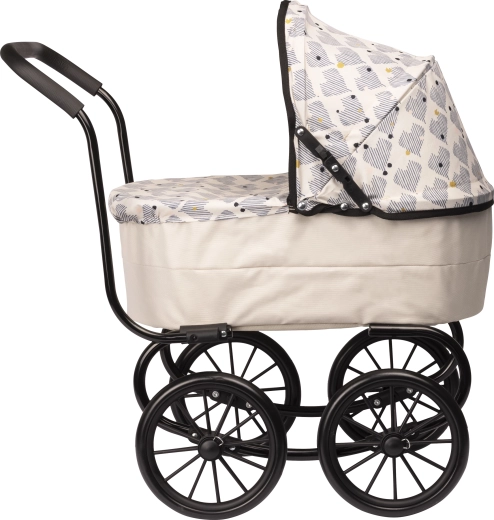 Skrållan retro dukkevogn med dyb lift