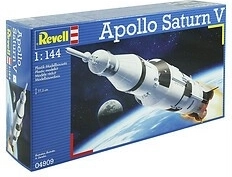 Plastikmodel af Apollo Saturn V