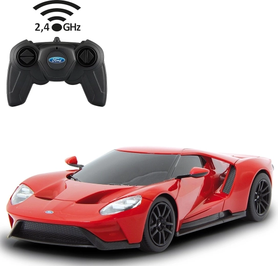 Jamara Ford GT RC-bil 1:24 rød 2,4 GHz