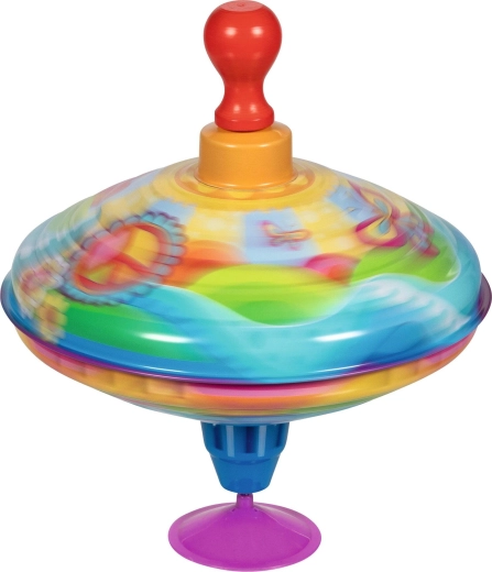 Goki metalbrummende snurretop Sun swirl - 1 stk.