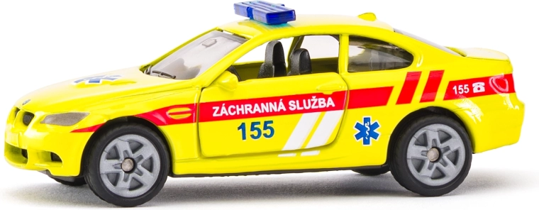 Siku ambulance BMW M3 Coupé – tjekkisk version, metalmodel