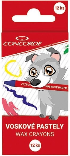 CONCORDE vokspasteller 12 farver