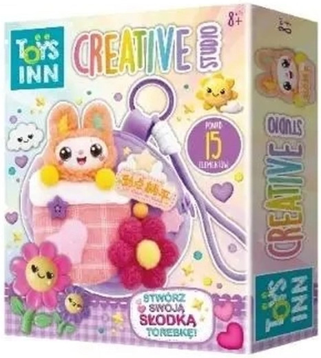 Kreativt sæt Toys Inn mini-håndtaske lilla