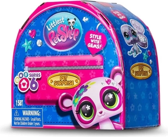 Hasbro Littlest Pet Shop samlerfigur med overraskelse, serie 6 - 1 stk.