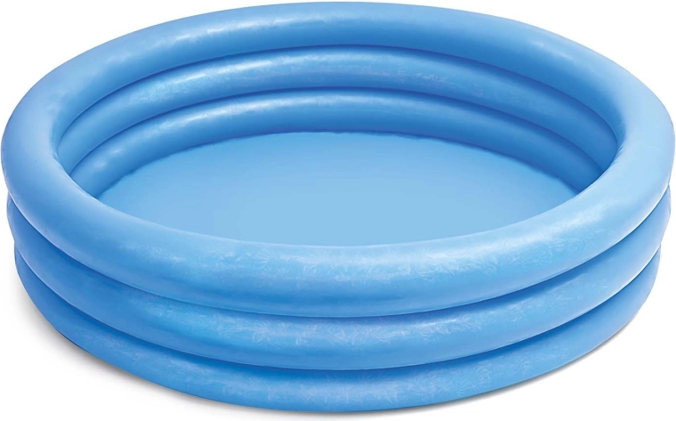Oppusteligt blåt badebassin 147 × 33 cm INTEX