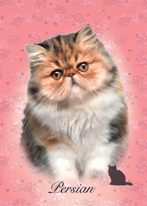 Puslespil Persisk kat 100 brikker