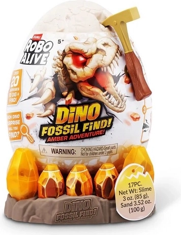 Zuru Robo Alive Dino Fossil Find: Amber Adventure - 1 stk.