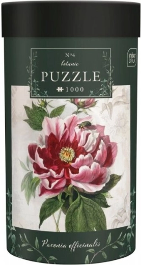 Puslespil Botanic: pæon, 1000 brikker