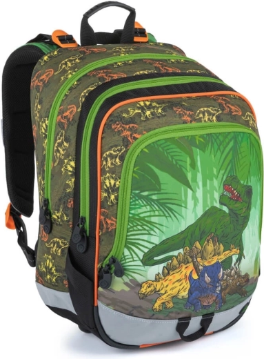 Bagmaster Alfa 21 C skoletaske dinosaur
