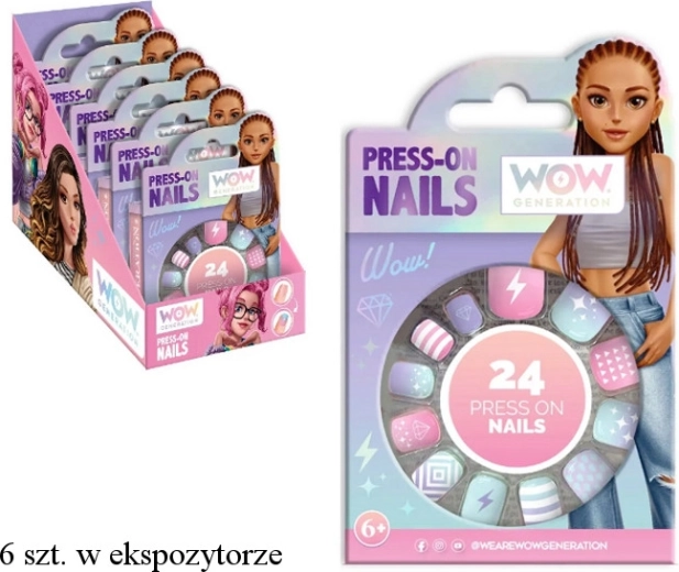 Kunstige negle WOW Generation (24 stk.)