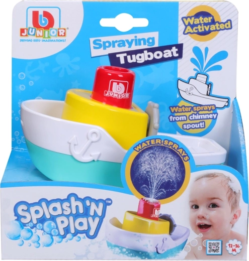 BB Junior båd med springvand Splash'N Play