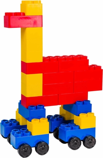 Byggesæt Gigantiske Køretøjer og Rutsjebane 103 dele