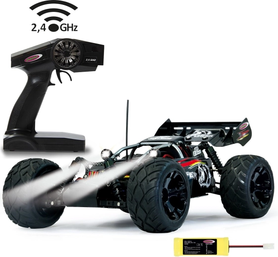 Jamara Splinter Desertbuggy 4WD 1:10 med NiMH-batteri, 2,4 GHz og LED