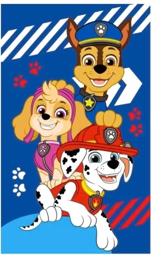 Paw Patrol-håndklæde