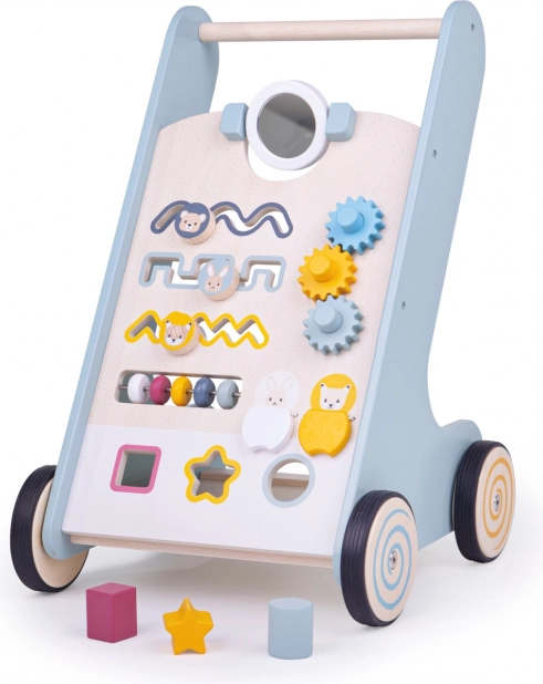 Bigjigs Baby Træ-aktivitetswalker Skovdyr