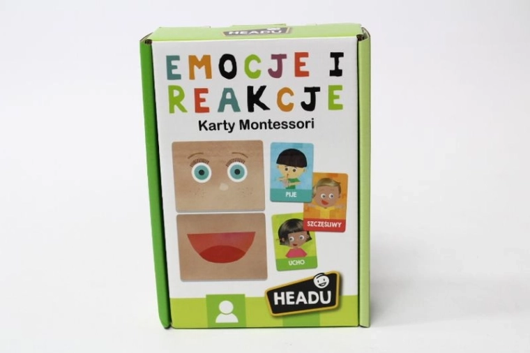 Headu Montessori spil: følelser og reaktioner (1–4 år)