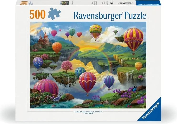 Ravensburger puslespil Dal af varmluftballoner 500 brikker