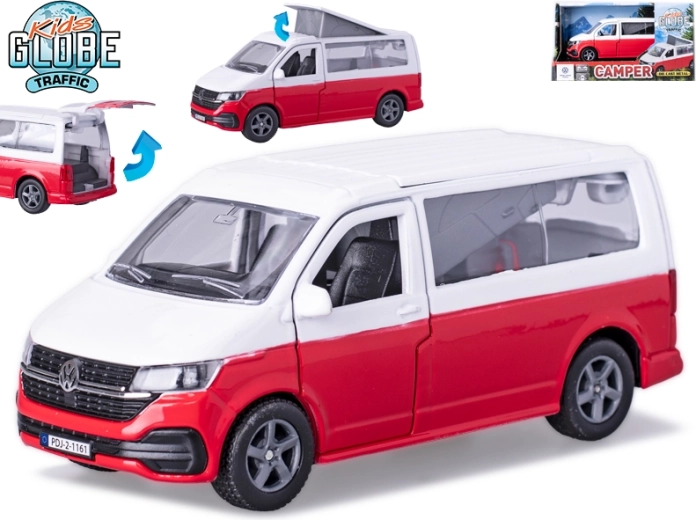 Metal varevogn VOLKSWAGEN med friktionsmotor 13,5 cm – Kids Globe Traffic