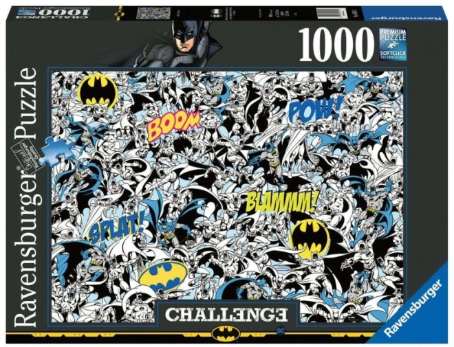 Ravensburger puslespil Batman udfordring 1000 brikker