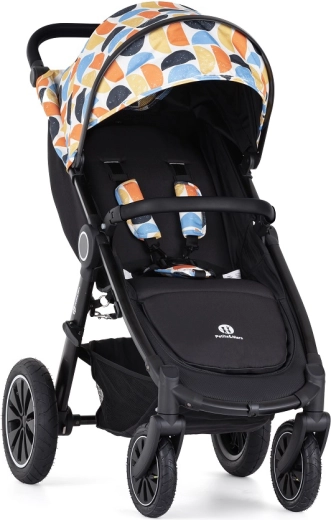 Petite&Mars klapvogn Street+ Air black retro