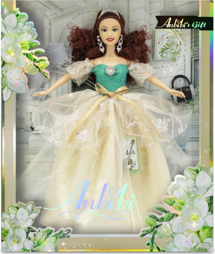 Blomstret dukke Anbibi Blomstine 28 cm