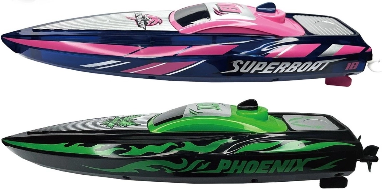 Hurtig fjernstyret RC-motorbåd Speed boat