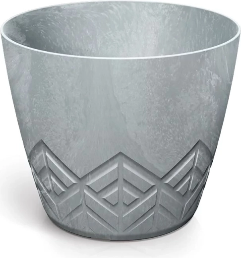 Blomsterpotte med betoneffekt 11,9 cm