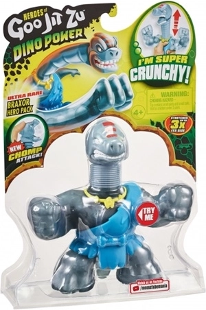 Heroes of Goo Jit Zu Dino Power figur braxor super crunchy
